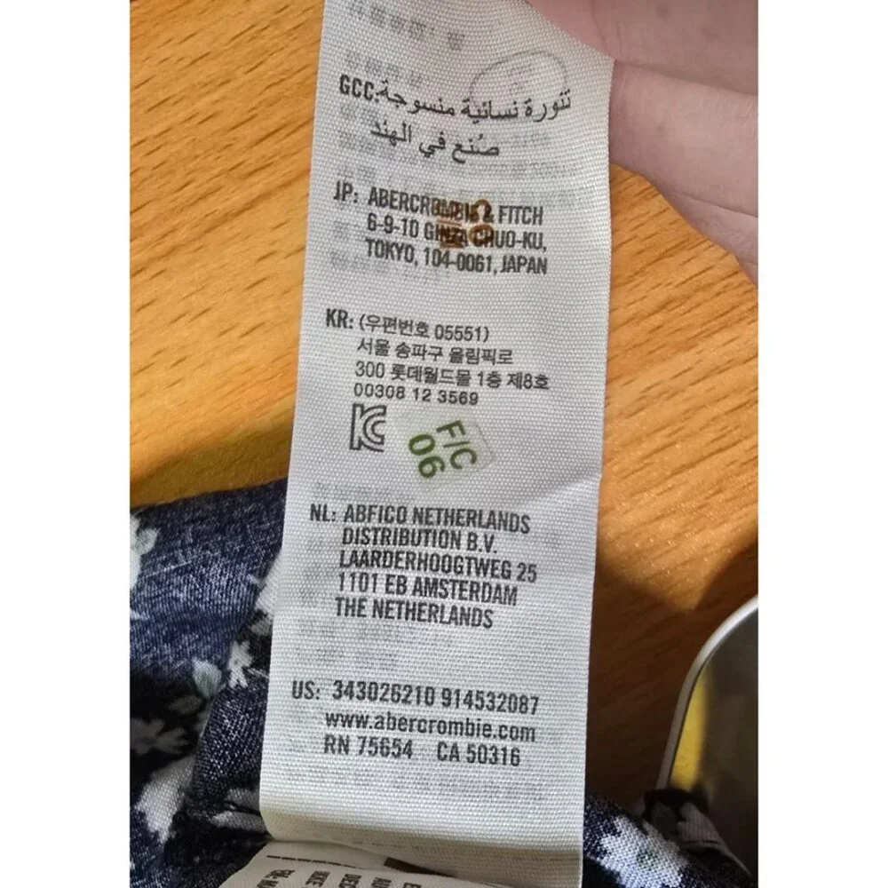 Hollister Mini Skirt Large Ultra High Rise Floral 90s Style Ditzy Casual Retro - Picture 13 of 15